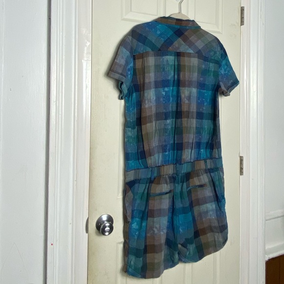 COPY - Chip Foster Emerald multicolor XL romper euc - Picture 9 of 14